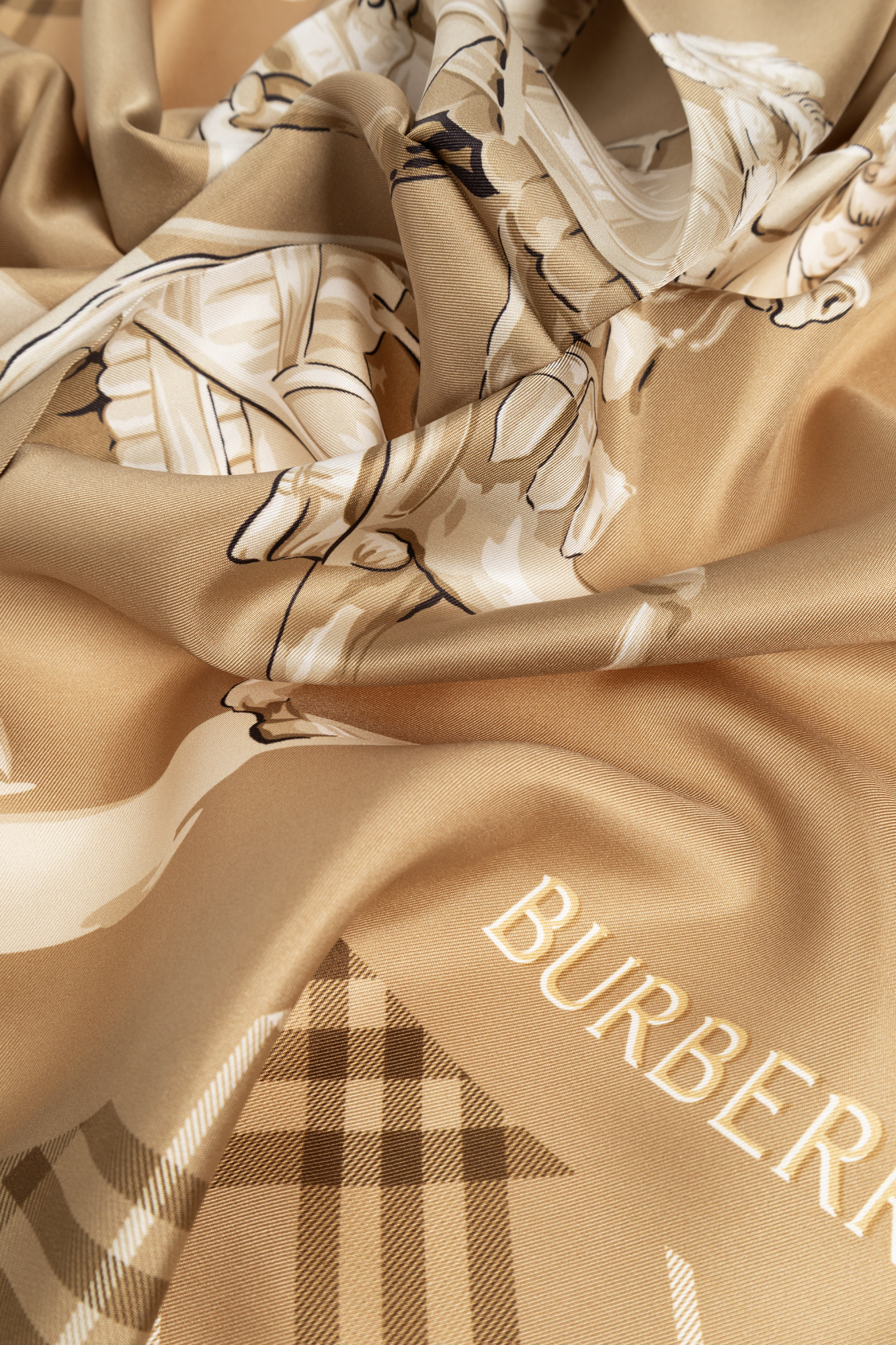 Burberry Silk scarf | Men's | Vitkac